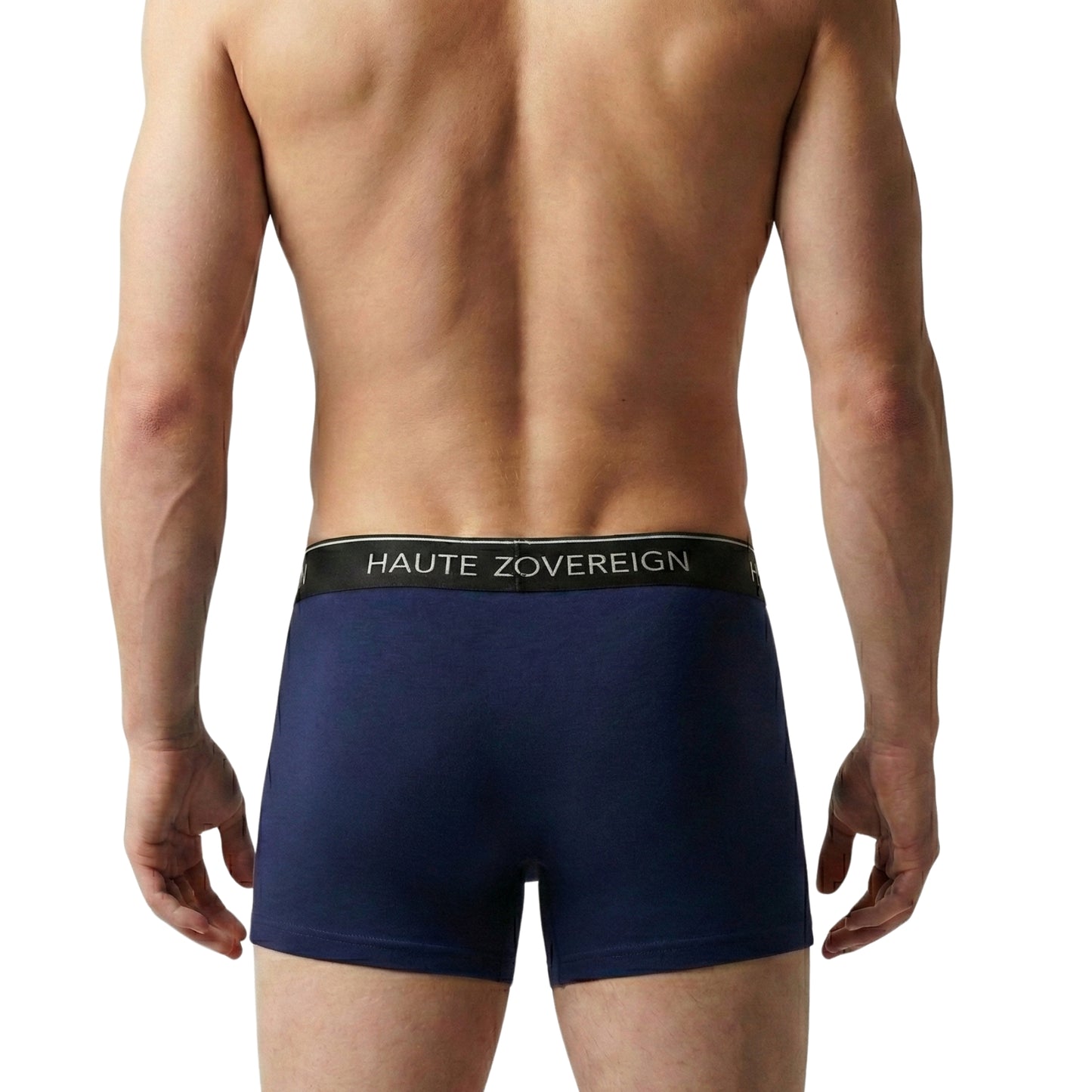 Haute Zovereign Navy Blue Men’s Cotton Trunk - Comfortable Daily Innerwear