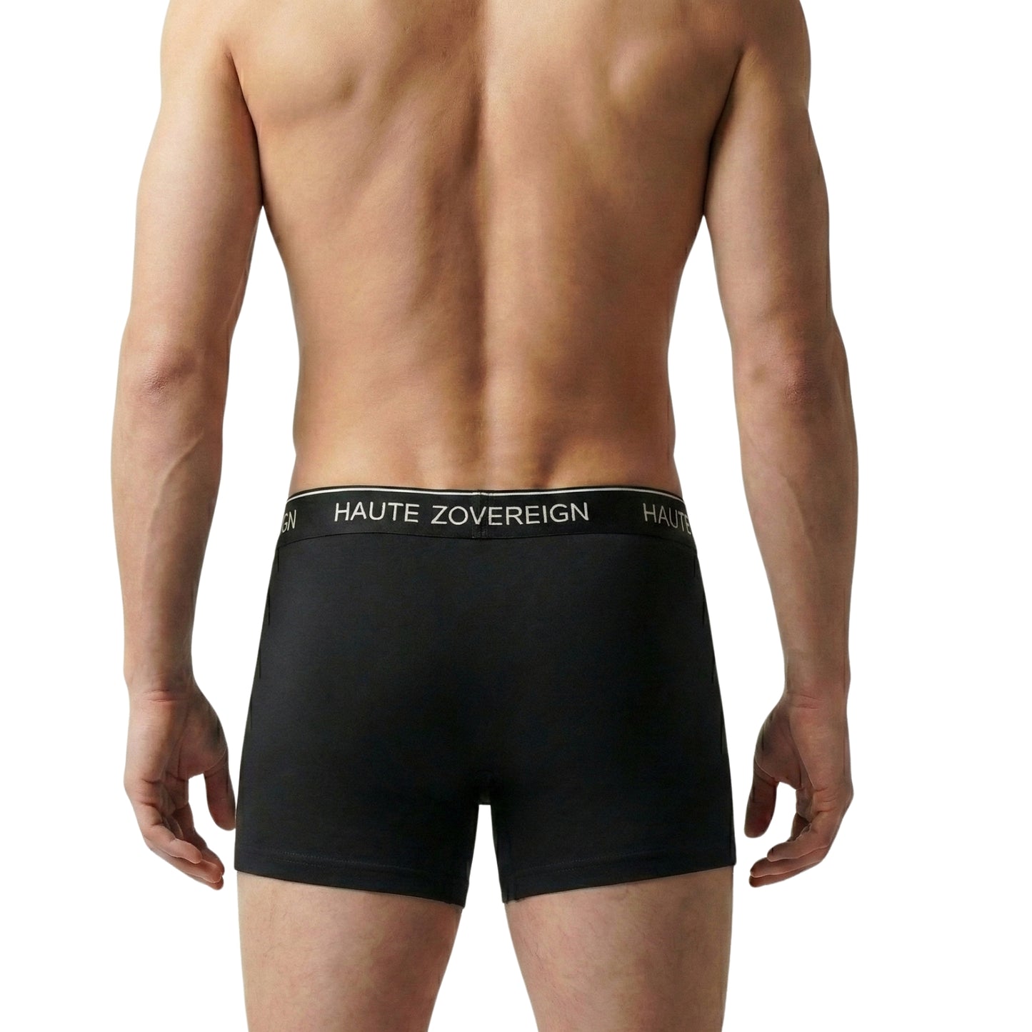 Haute Zovereign Black Men’s Cotton Trunk - Soft & Breathable Daily Wear