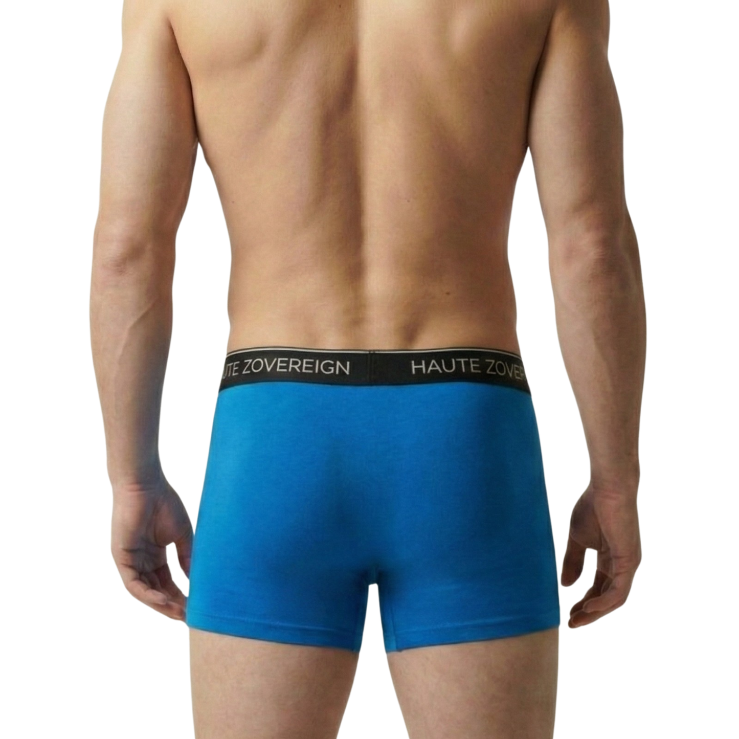 Men’s Modal (Viscose) Trunk - Turquoise Blue | Soft Stretch Wear | Haute Zovereign