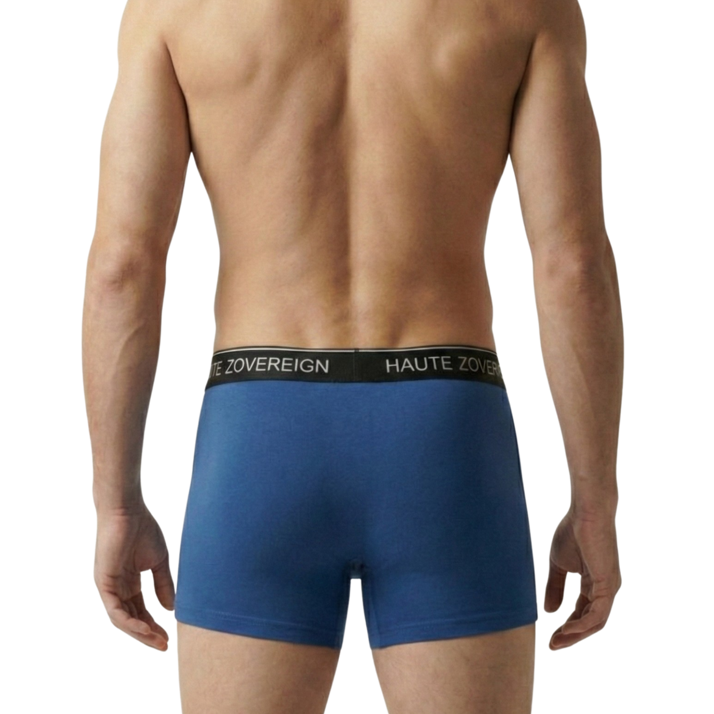 Men’s Modal (Viscose) Trunk - Pack of 2 | Black + Navy Blue | Haute Zovereign