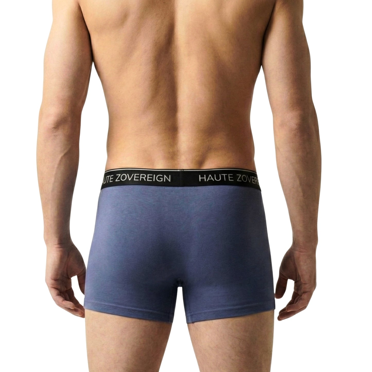 Haute Zovereign Grey Men’s Cotton Trunk - Breathable Everyday Innerwear