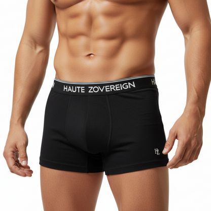 Black Cotton Underwear