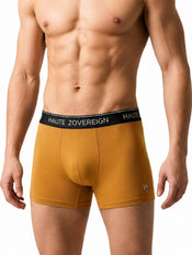 Haute Zovereign Brown Men’s Cotton Trunk - Premium Breathable Comfort