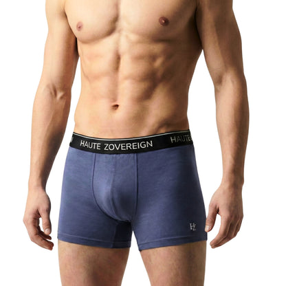 Haute Zovereign Grey Men’s Cotton Trunk - Breathable Everyday Innerwear