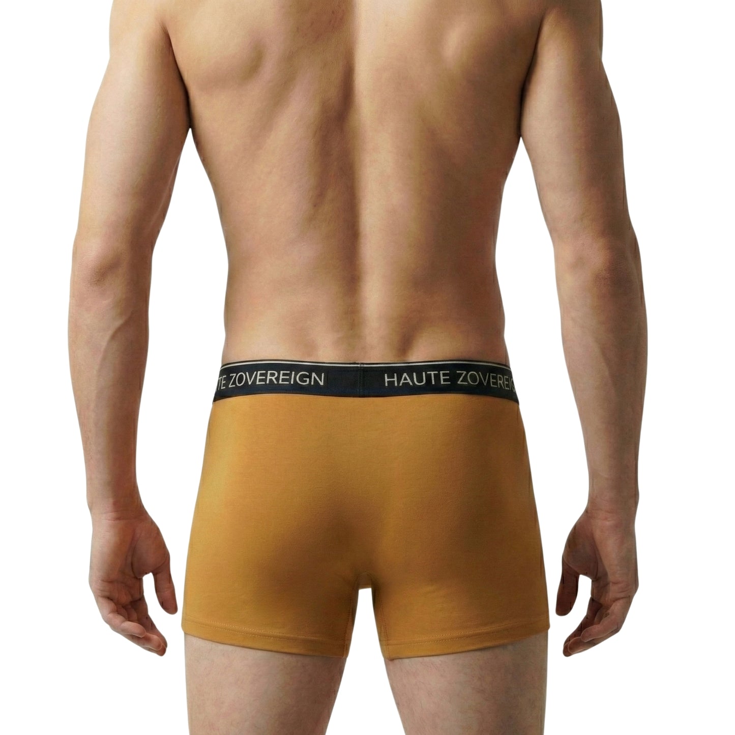 Haute Zovereign Brown Men’s Cotton Trunk - Premium Breathable Comfort