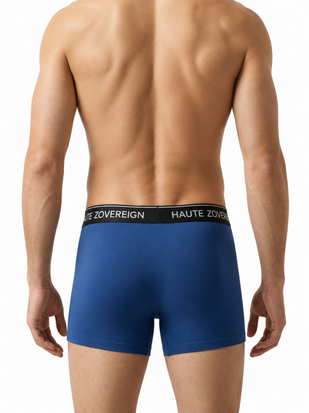 Men’s Modal (Viscose) Trunk - Pack of 3 | Turquoise Blue + Pista Green + Navy Blue  | Haute Zovereign