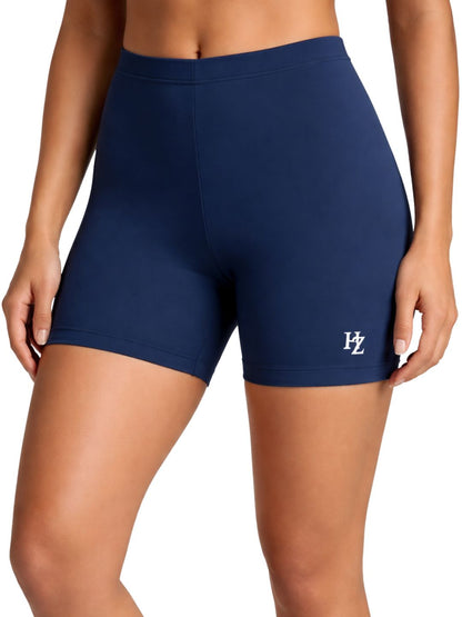 Cotton Boyshort Underwear for Women 2 Pack – Soft & Breathable (Navy Blue, Skin) | Haute Zovereign