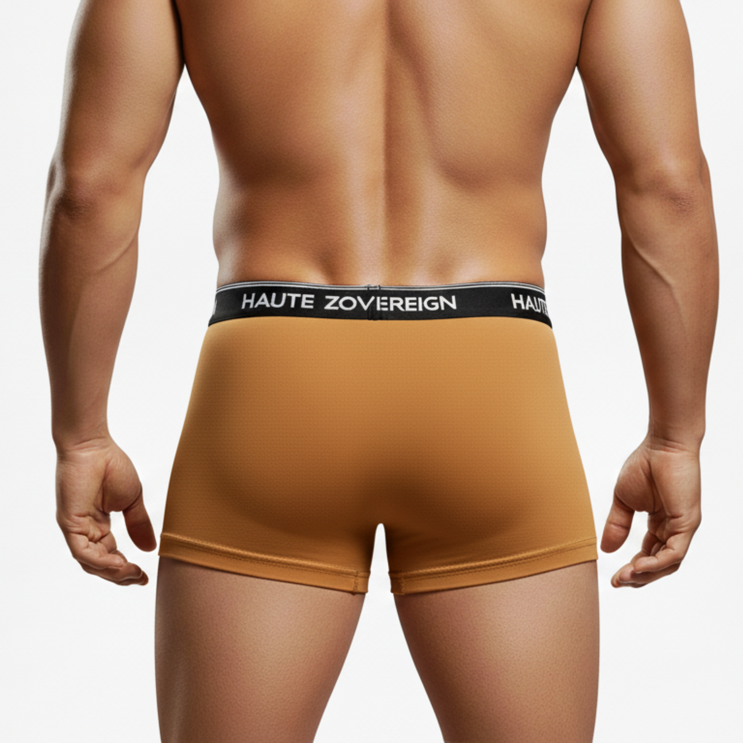 Brown Cotton Underwear